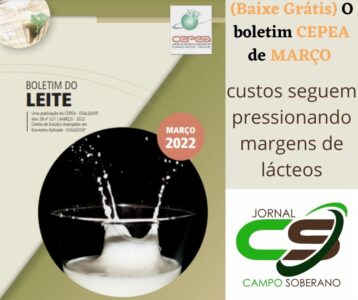 baixe gratis o boletim cepea de marco sobre atual situacao do leite completo 1