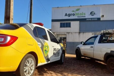 Furto de Mais de 1 Milhão de Prdutos Agricolas No Parana