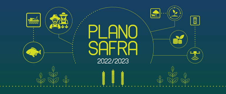 Governo Federal lançou nesta quarta-feira (29) o Plano Safra 2022/2023, com R$ 340,88 bilhões para apoiar a produção agropecuária nacional até