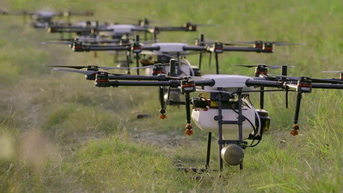 Drones Rendem até 12 hectares por hora e Inova o Agro