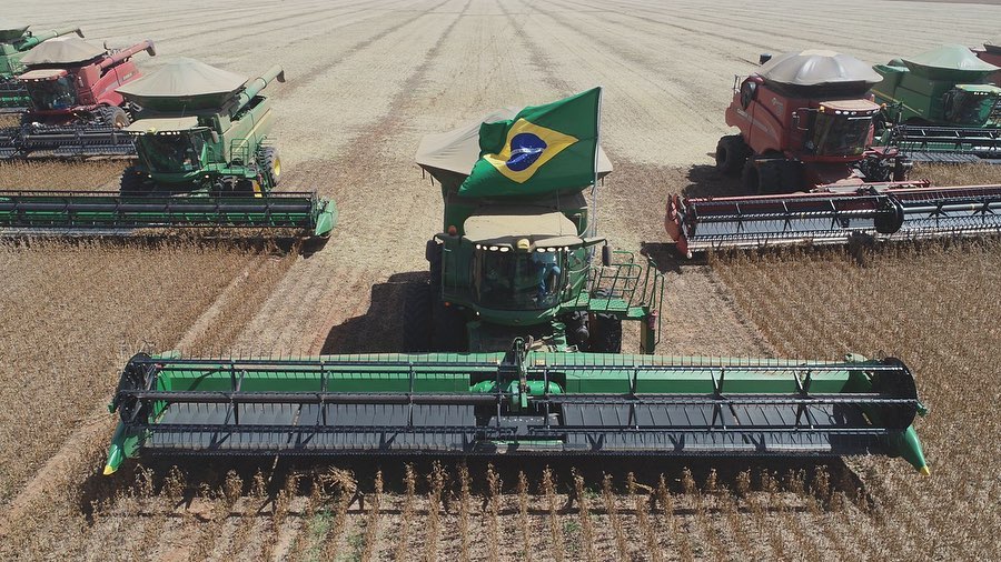 Produção de soja é o ouro da economia brasileira