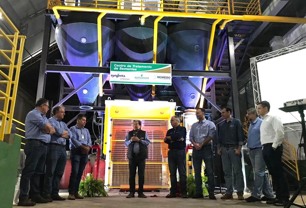 integrada avanca no tratamento de sementes com novos equipamentos instalados na ubs de londrina