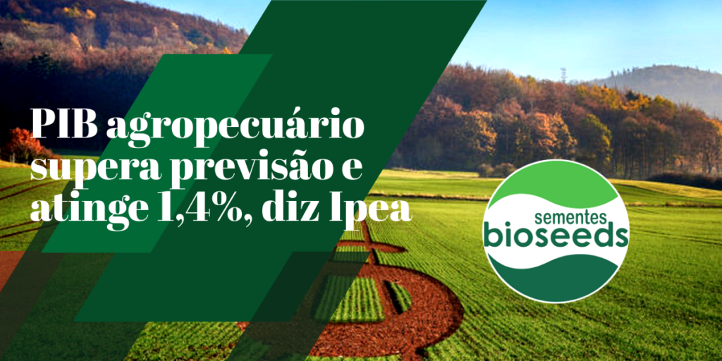 PIB agropecuario supera previsao e atinge 14 diz Ipea