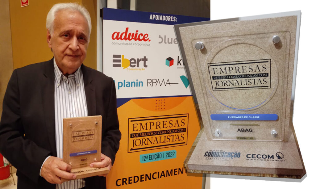 abag recebe premio empresas que melhor se comunicam com jornalistas 1