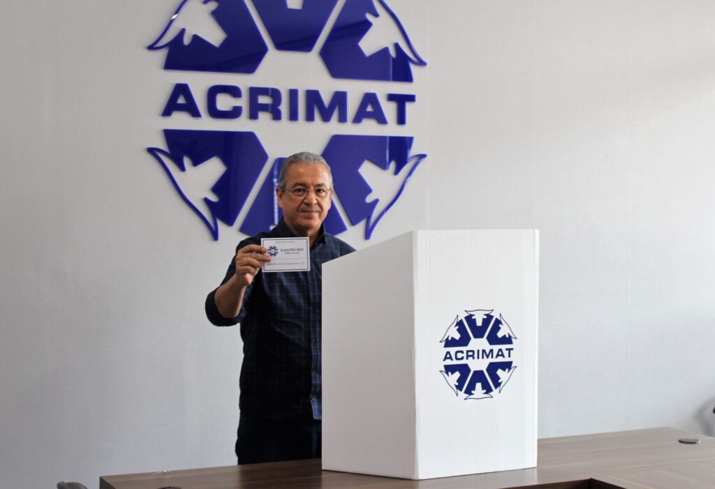 Oswaldo Pereira presidente Acrimat