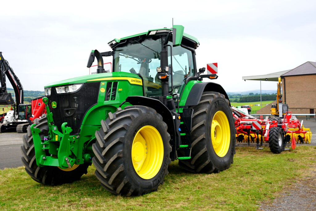 A good year for John Deere despite strikes and shortages
