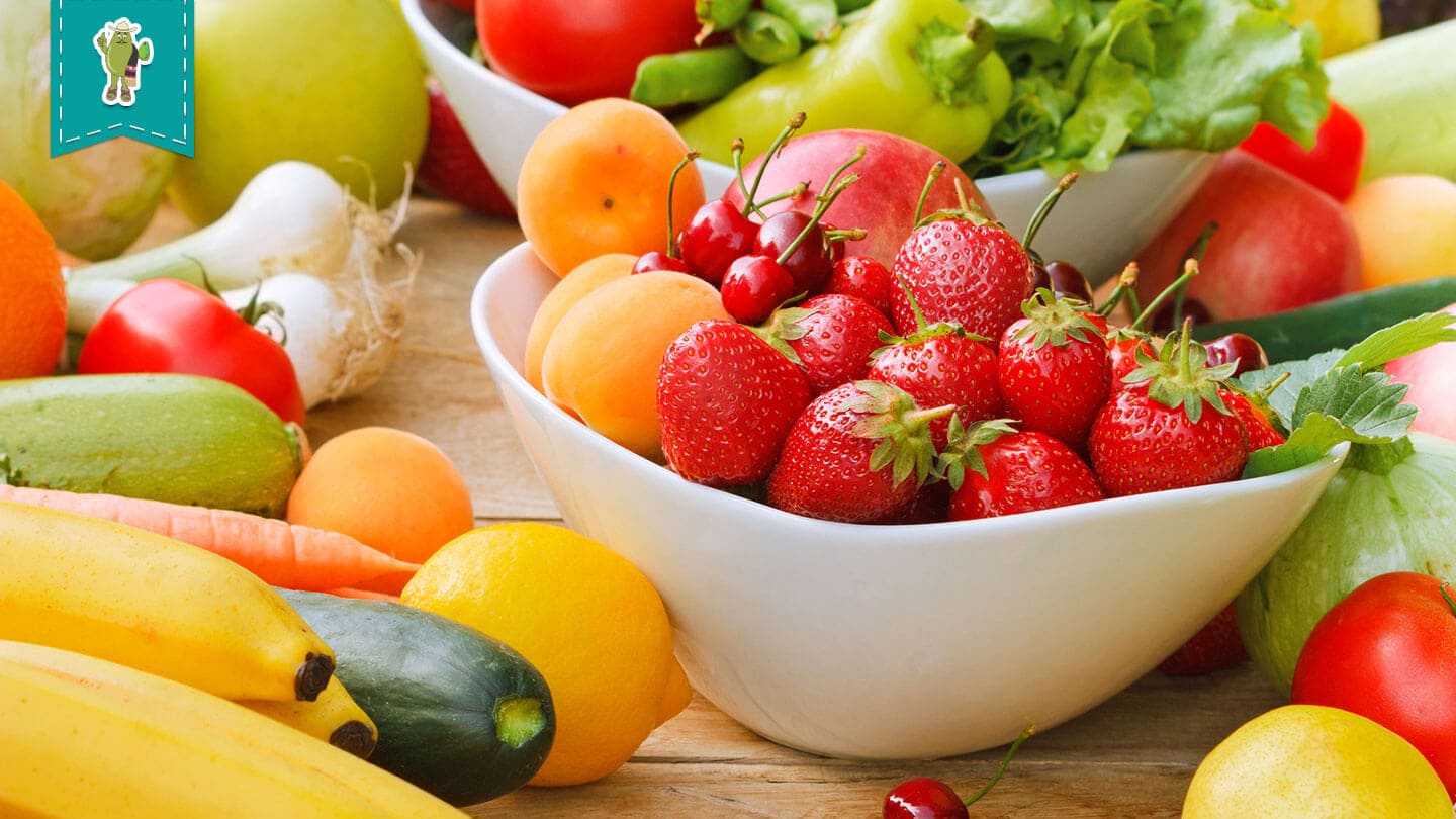 Consumo de frutas e vegetais locais em alta