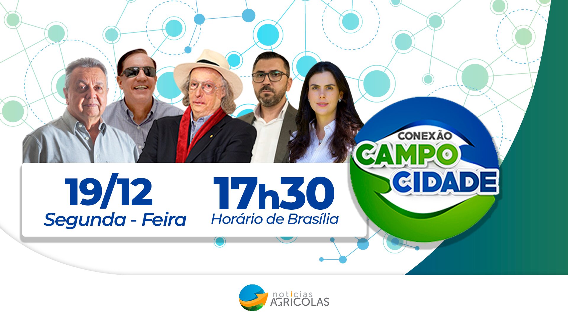 debate com personalidades de referencia do agro para apresentar suas 1