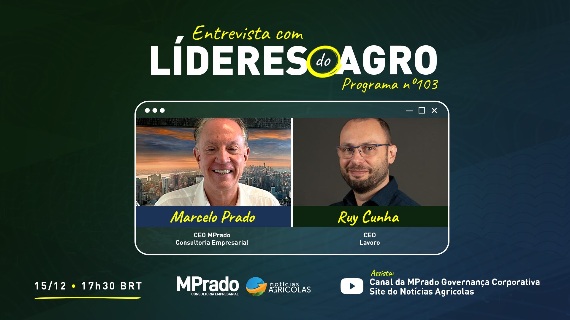 Entrevista com líderes do agro
