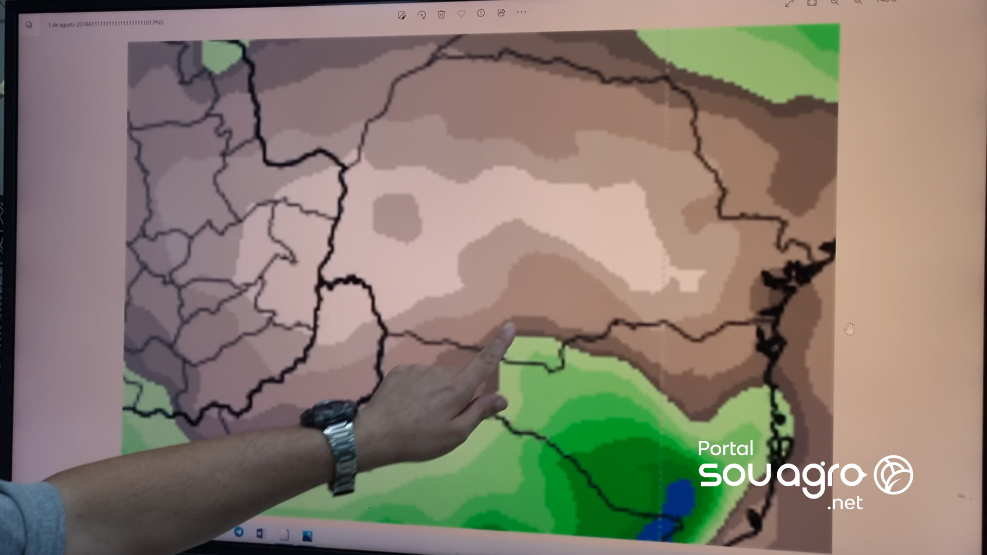 continua quente e sem previsao de chuva no parana 1
