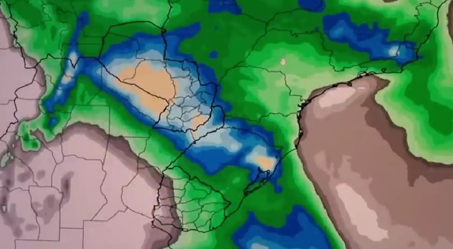 previsao de chuva para a primeira semana do ano 1
