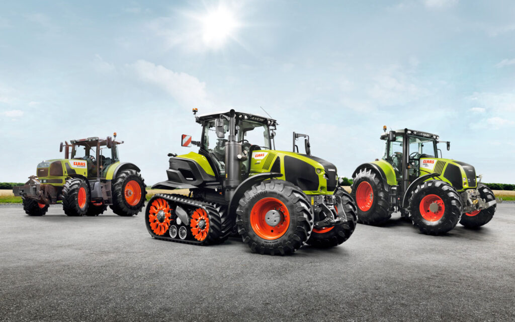 20 years of claas tractor production at le mans 1
