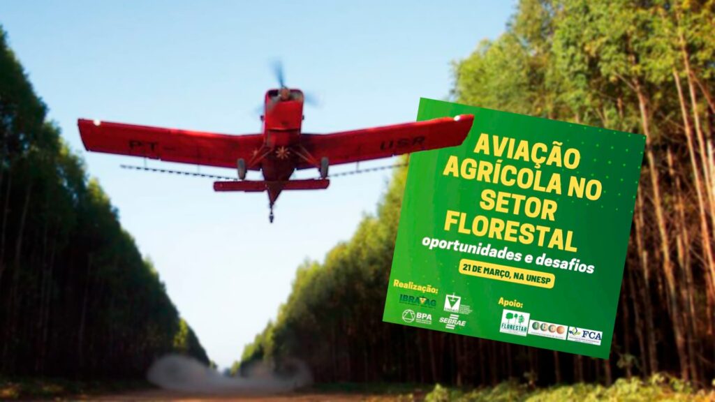 aviacao agricola na protecao de florestas e tema de seminario gratuito