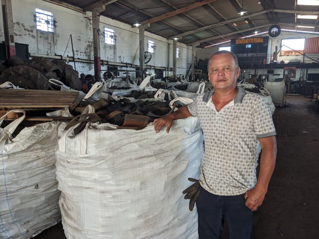 lonil empresa mato grossense se destaca transformando pneus velhos em pecas para suspensao