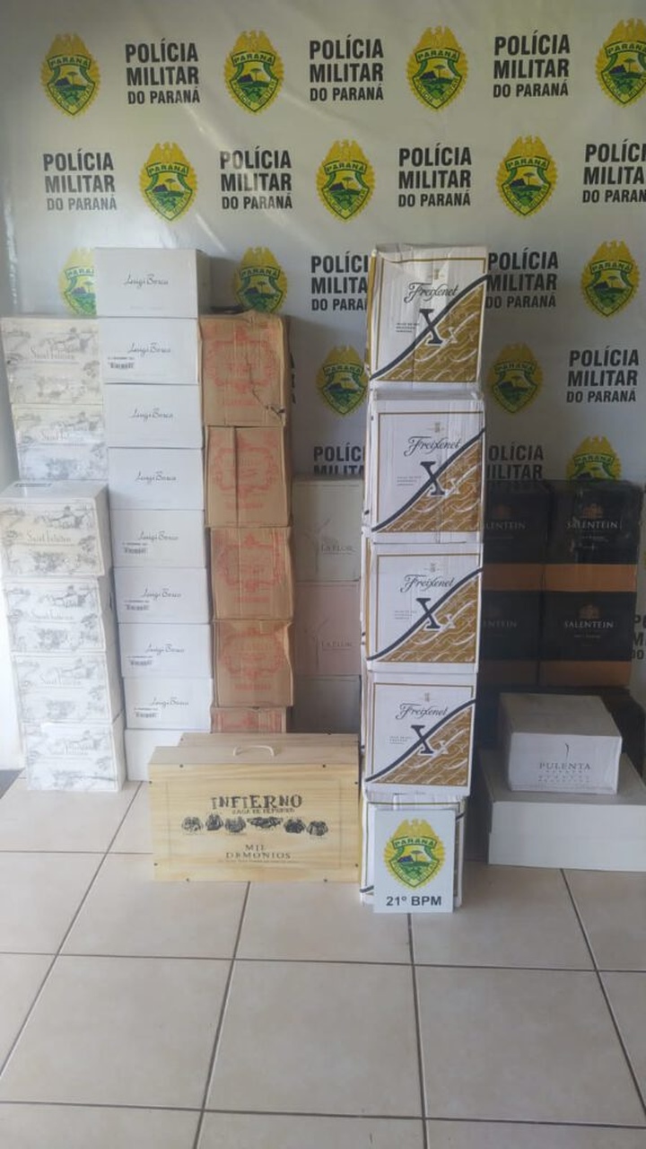 patrulha rural apreende bebidas trazidas ilegalmente da argentina 1