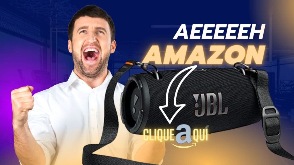 Caixa de som JBL mais vendida na Amazon está com desconto de R$ 793 off