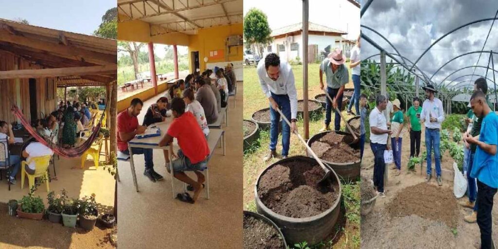 sinop organico empaer realiza projeto para difusao da producao organica de alimentos