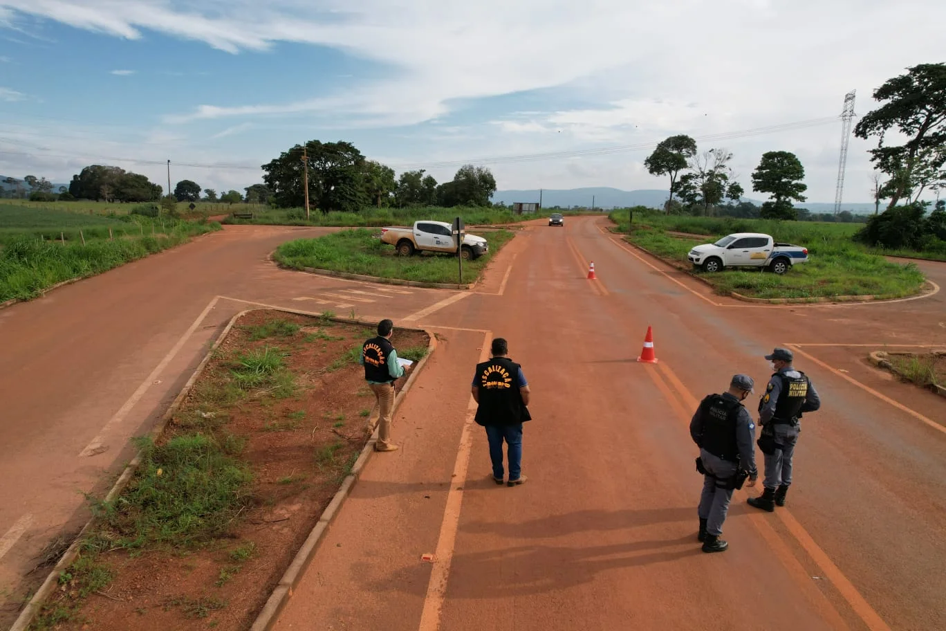 fiscalização volante Indea sementes apreendidas em Vila Bela da Santíssima Trindade