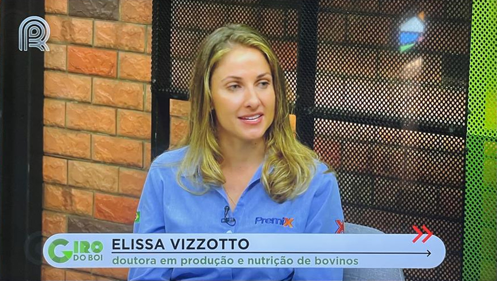 entrevista, Elissa Vizzotto, Programa Giro do Boi, nutrição animal, bovinocultura, mercado agropecuário, agronegócio, tecnologia de alimentação, inovação, qualidade de carne