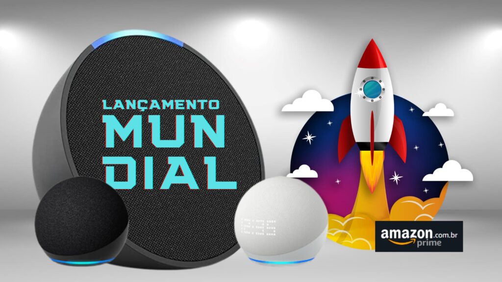 Novos Echo's da Amazon chegam ao Brasil 2 Novos Echo's da Amazon