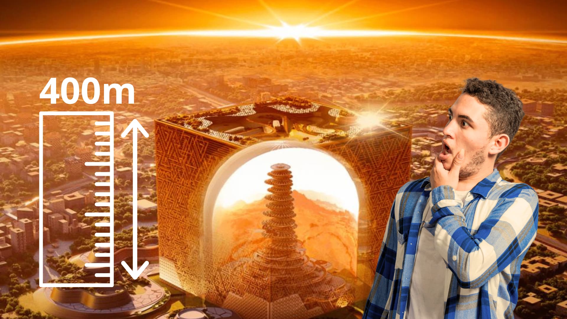 Obra Faraônica: Mukaab – a maior estrutura edificada do universo