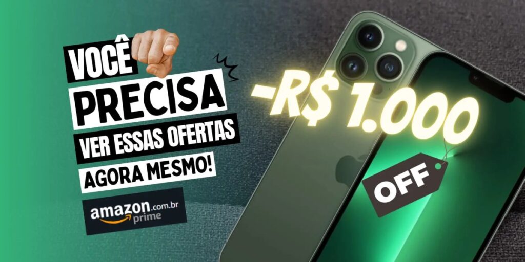 Ofertas do Dia Amazon: “Milão” de desconto no Iphone 13 Pro Max 2 ofertas do dia amazon milao de desconto no iphone 13 pro max