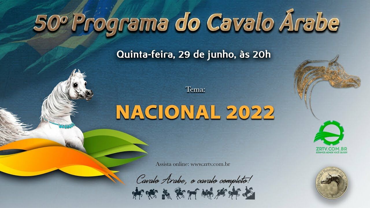 programa cavalo arabe 50 especial nacional 1