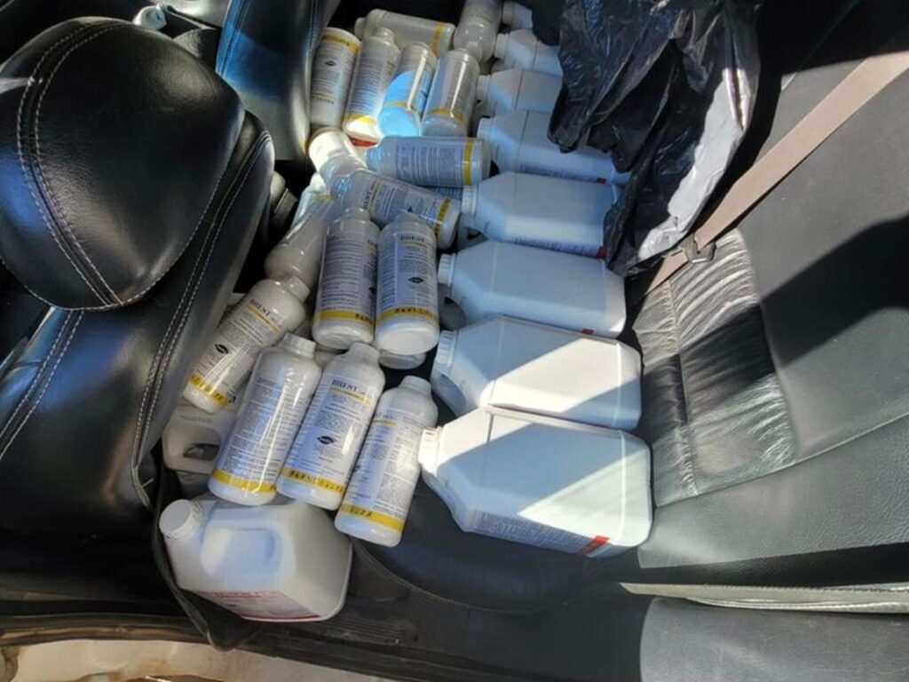 por que um homem foi preso com agrotoxicos ilegais 1