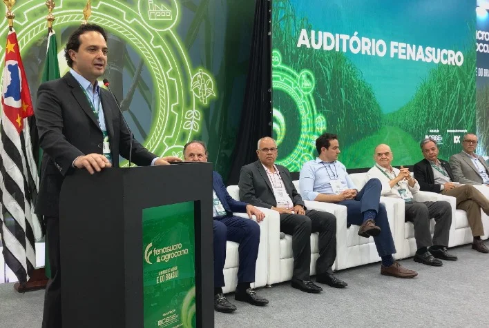 Qual é a porcentagem representada pelo complexo sucroenergético no superávit de São Paulo?