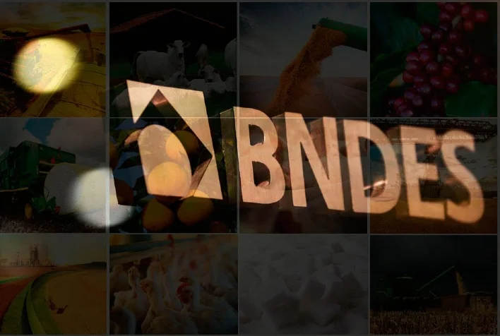 qual e o aumento percentual da demanda do bndes no primeiro mes do plano safra e qual e o valor alcancado