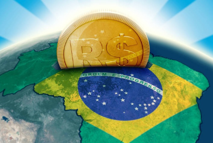 Qual foi o deficit em conta corrente registrado pelo Brasil