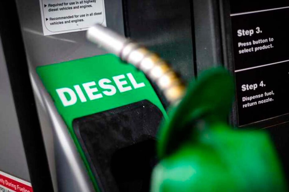 Quantos bilhoes de litros de diesel foram vendidos no Brasil