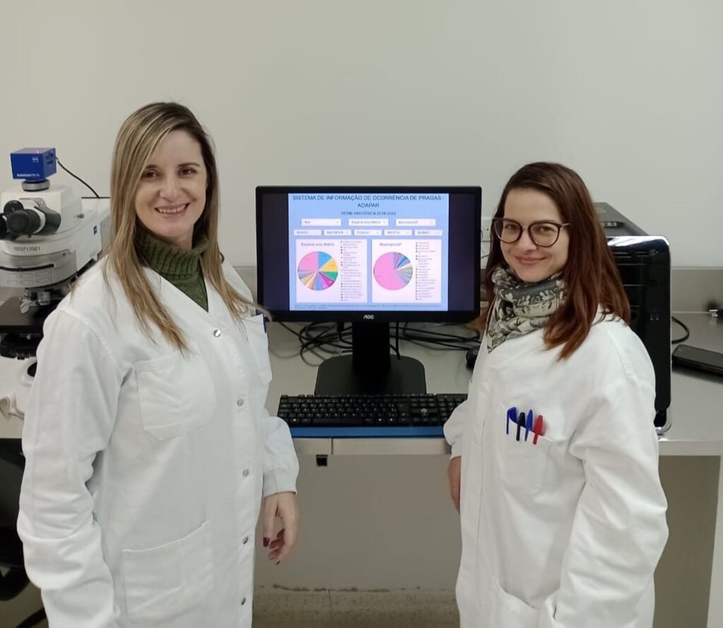 como um sistema pode fornecer informacoes sobre a ocorrencia de pragas