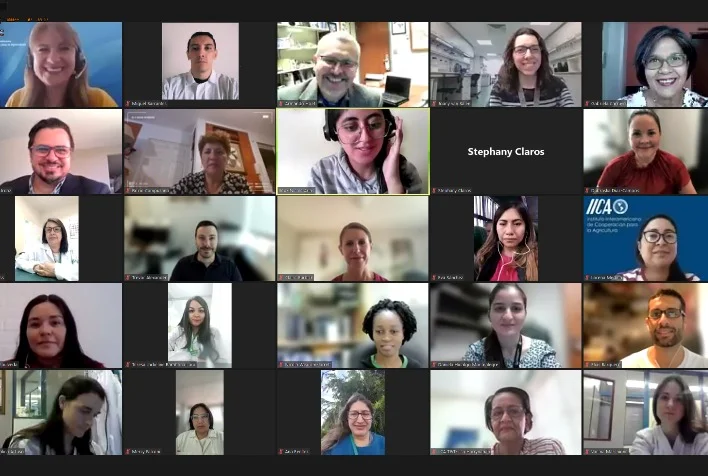 Quais técnicos de laboratórios oficiais de serviços veterinários estão se capacitando no diagnóstico da resistência antimicrobiana com apoio do IICA? 8 quais tecnicos de laboratorios oficiais de servicos veterinarios estao se capacitando no diagnostico da resistencia antimicrobiana com apoio do iica