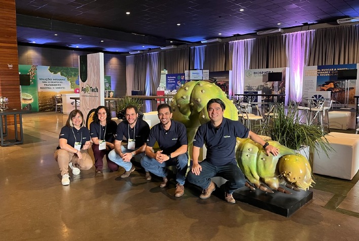 Qual a novidade que a AgBiTech está apresentando na Reunião de Pesquisa de Soja 2023 com o produto Disseminate®?