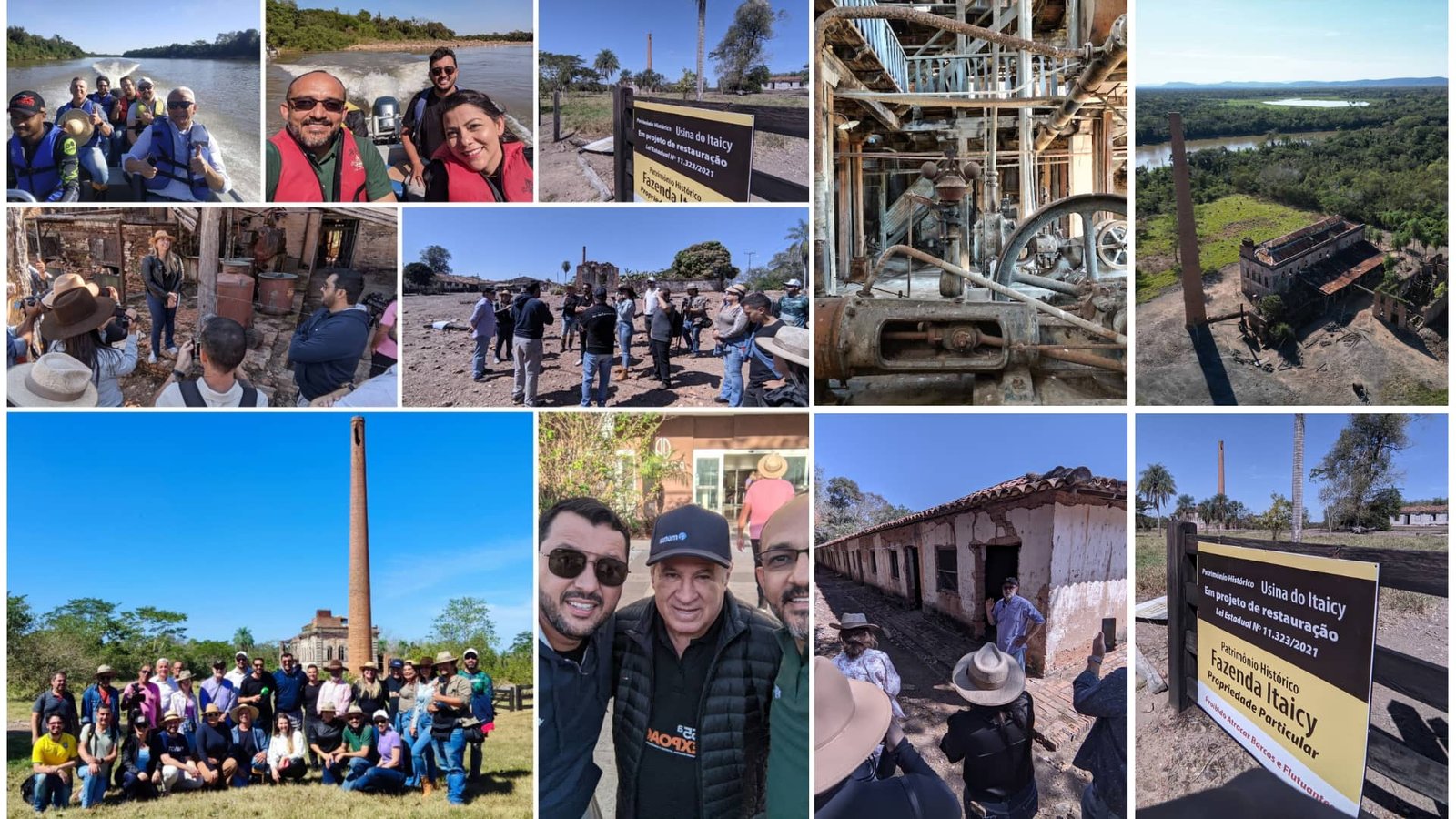 Qual é a importância histórica da usina abandonada no Pantanal para a industrialização de Mato Grosso?