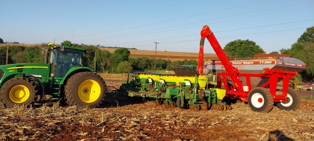 quem deu a largada no plantio de soja no parana 1