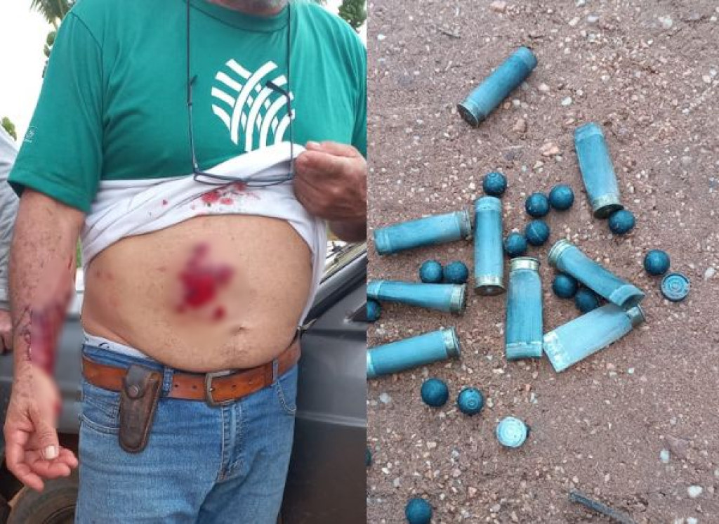 A PM é acusada de ação truculenta em área grilada por usina?