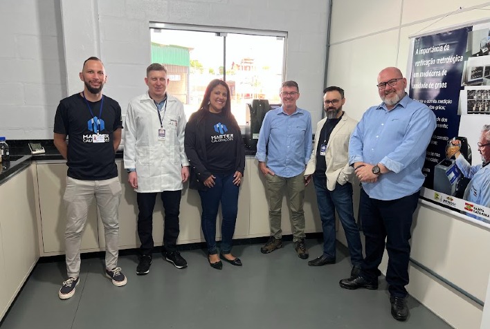 o laboratorio medidor de umidade de graos do imetro sc foi inaugurado