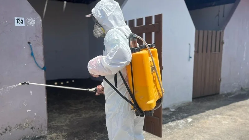 Parque da pecuária: Preparado para a Expoagro 2023? 3 Parque da pecuária passa por desinfecção para receber a Expoagro 2023