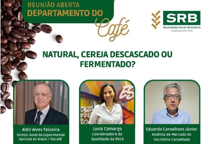 Qual é o tema abordado pelo Dr. Aldir Alves Teixeira, diretor da Experimental Agrícola do Brasil/illycaffè, durante a Reunião Aberta do Departamento do Café da Sociedade Rural Brasileira?