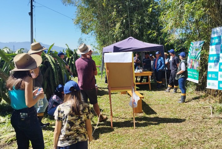 Qual foi o assunto abordado no Dia de Campo do Senar/SC em Timbé do Sul?