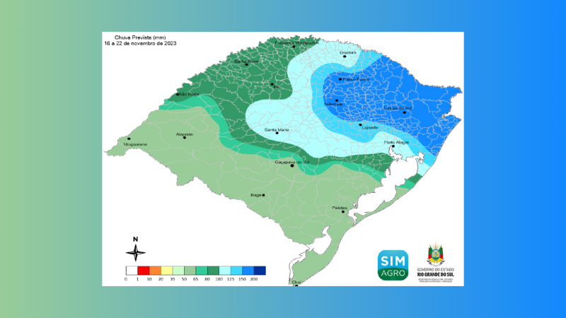 RS terá novos episódios de chuva intensa nos próximos dias