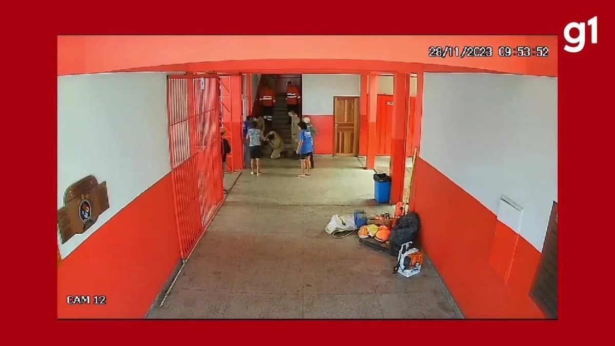 Bebê de 1 ano engasga com leite e é salvo por militar após manobra de desengasgo em Cuiabá; veja vídeo | Mato Grosso