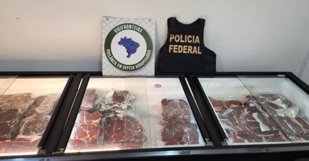 PF combate contrabando de carnes em Foz 8 Operação da PF combate contrabando de carnes em Foz do Iguaçu