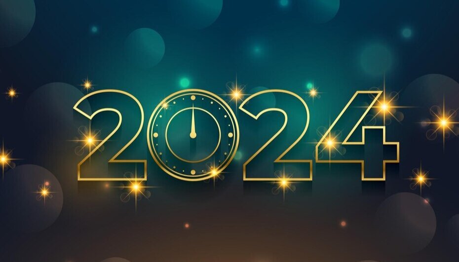 Feliz Ano Novo! Feliz 2024