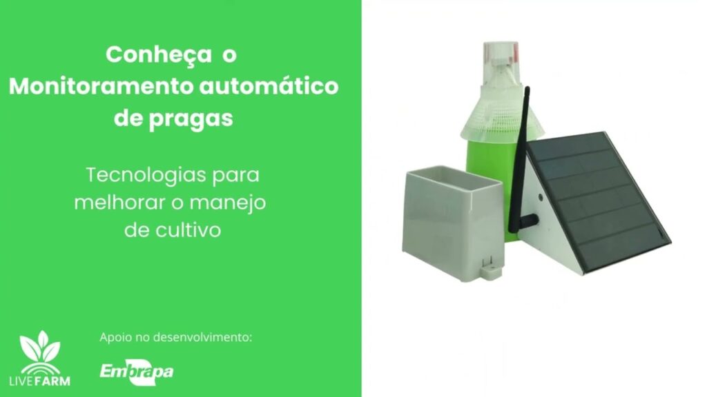 armadilhas inteligentes para monitoramento de pragas