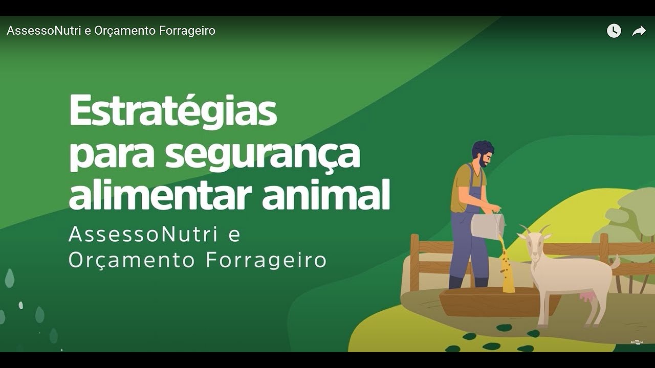 assessonutri e orcamento forrageiro