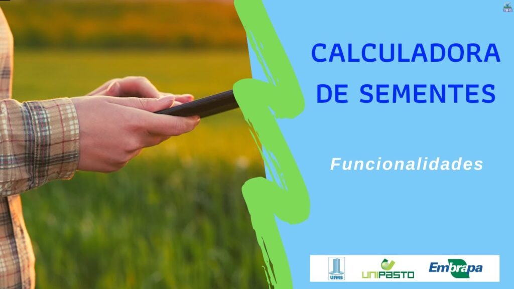 Calculadora de sementes | Série Pasto Certo 4 calculadora de sementes serie pasto certo