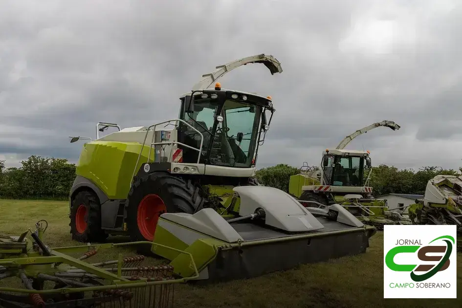 produção de silagem de cana-de-açúcar